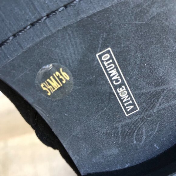 Vince Camuto sexy chic women's over the knee Black  Boots size 5.5 NEW - Picture 8 of 8